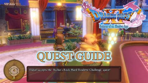 richie's rock hard roulette challenge|vest of success dq11.